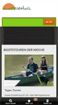 Mobile Screenshot of bootsverleih-altmuehl.de